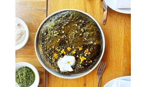 Einat Admony's Grape Leaf Cake