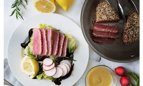 Seared Ahi Tuna Salad