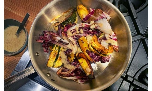 Paul Kahan’s Honey Roasted Squash and Charred Radicchio Salad