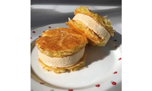 Natasha Pickowicz Corn and Coconut Semifreddo Sandwiches