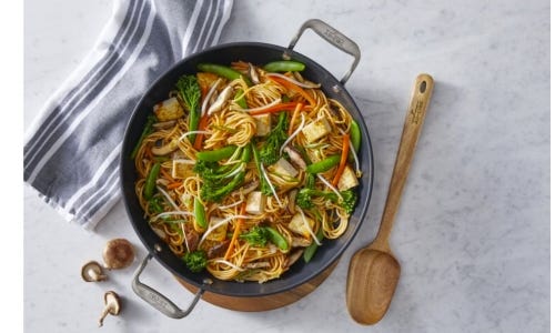 Sichuan Tofu and Broccolini Noodle Stir Fry