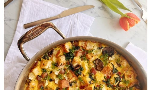 Ham & Brie Strata			 			