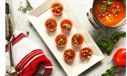 Summer Watermelon Gazpacho