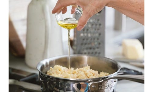 Fontina Macaroni & Cheese with Truffle Oil