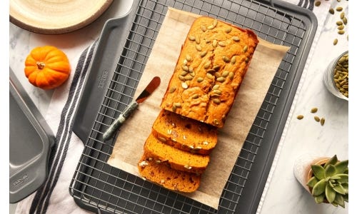 Pecan Spiced Pumpkin Bread