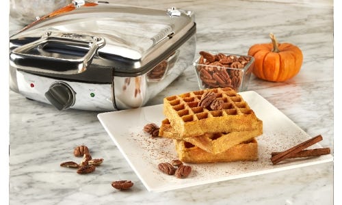 Pumpkin Spice Waffles