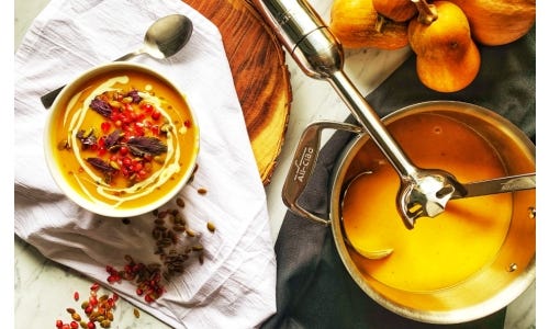 Spiced Autumn Squash Soup