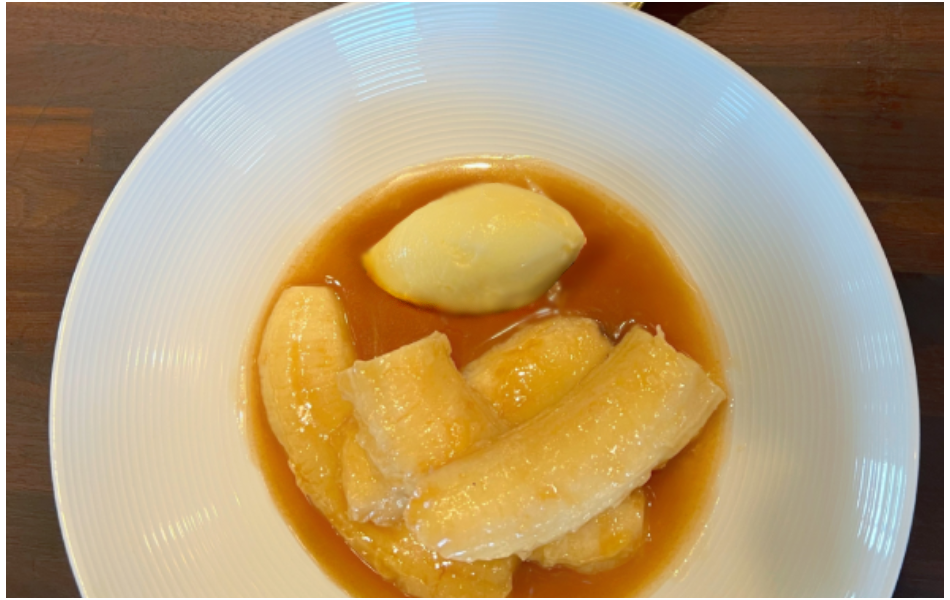 French Caribbean Bananas Flambé Recipe