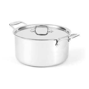 G5 graphite core stainless steel 5-ply bonded, stockpot with lid, 8 quart