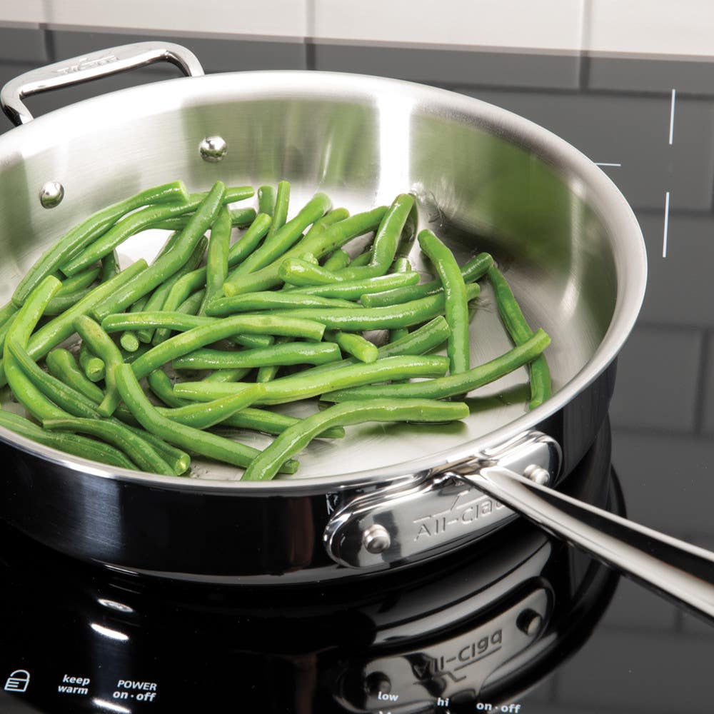 All-Clad D5 5-Ply Polished Stainless Steel Cookware Set 5