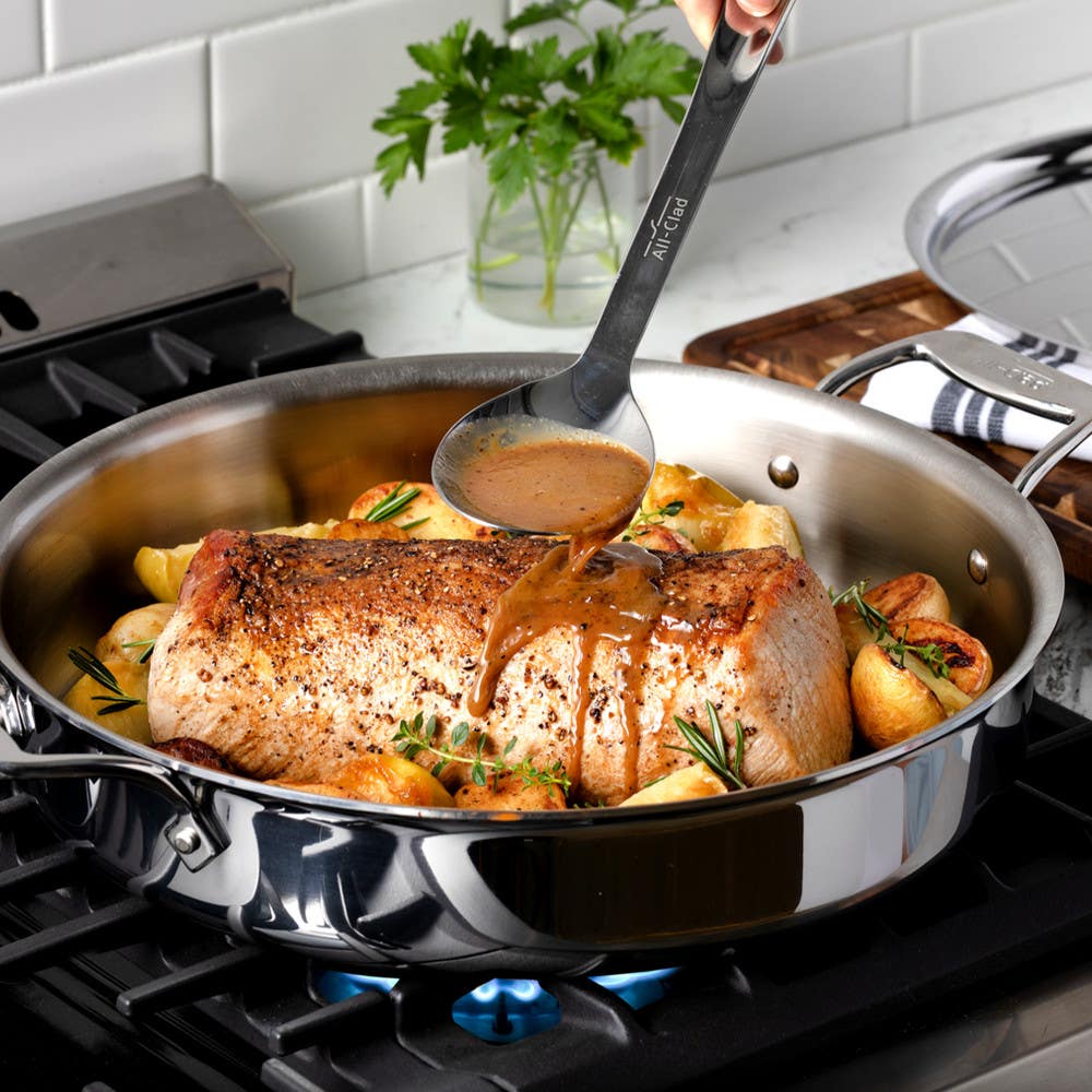 Sauté Pans, Small and Large Saute Pans with Lids | All-Clad Sauté Pans, Small and Large Saute Pans with Lids | All-Clad