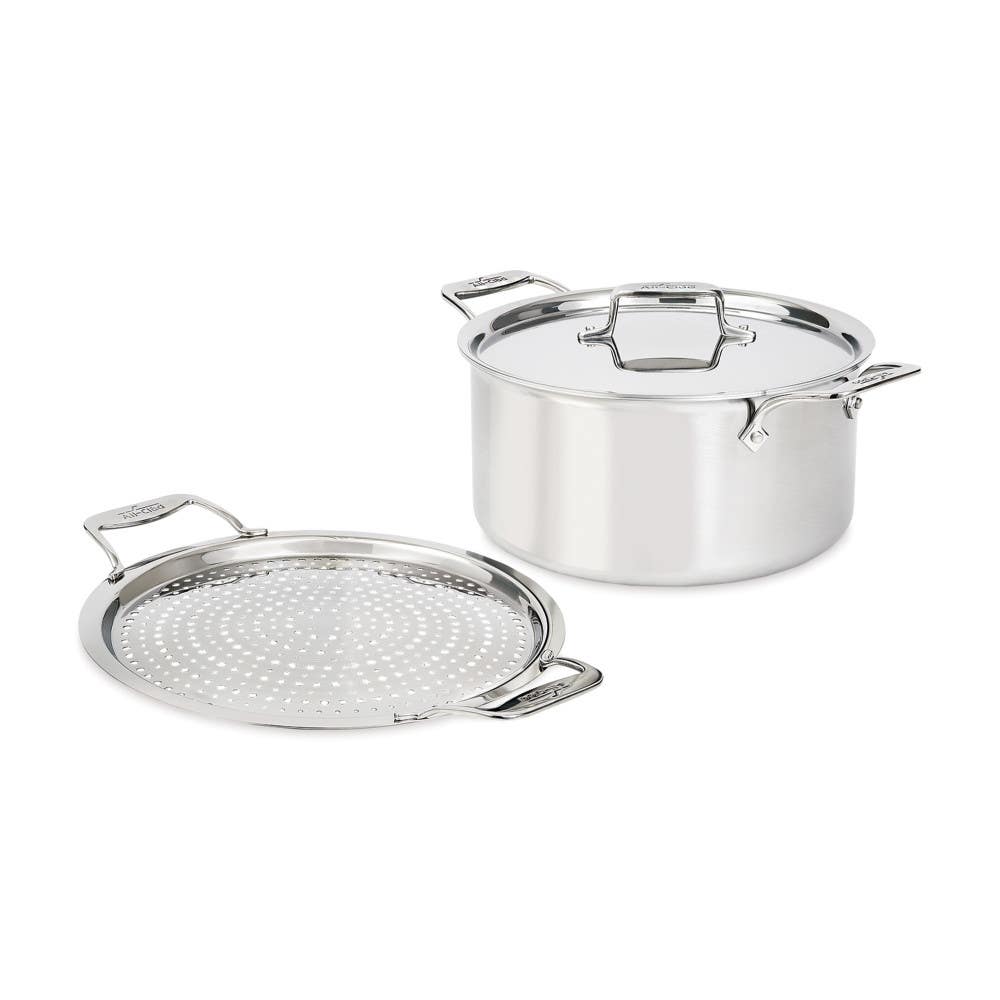 D5 Brushed Stainless Steel Cookware Collection | All-Clad D5 Brushed Stainless Steel Cookware Collection | All-Clad