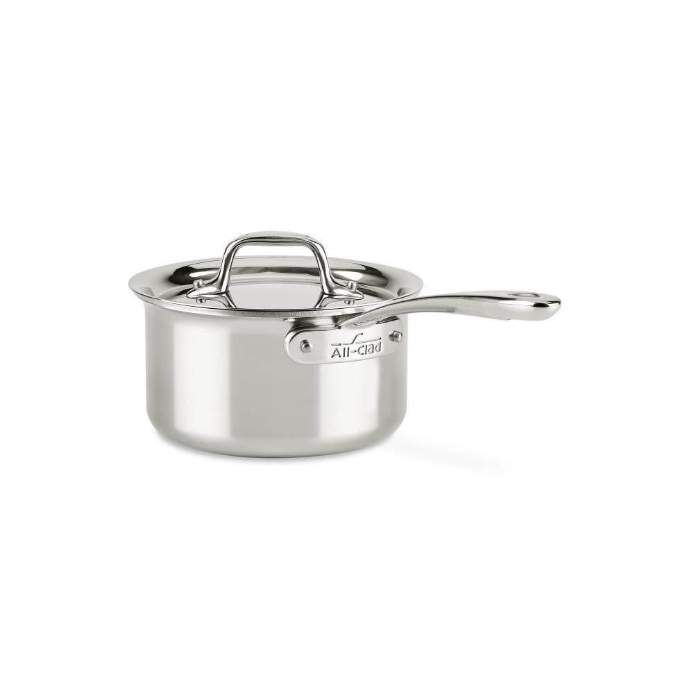 1.5 Quart Saucepan, D3 3-Ply Stainless Cookware All-Clad