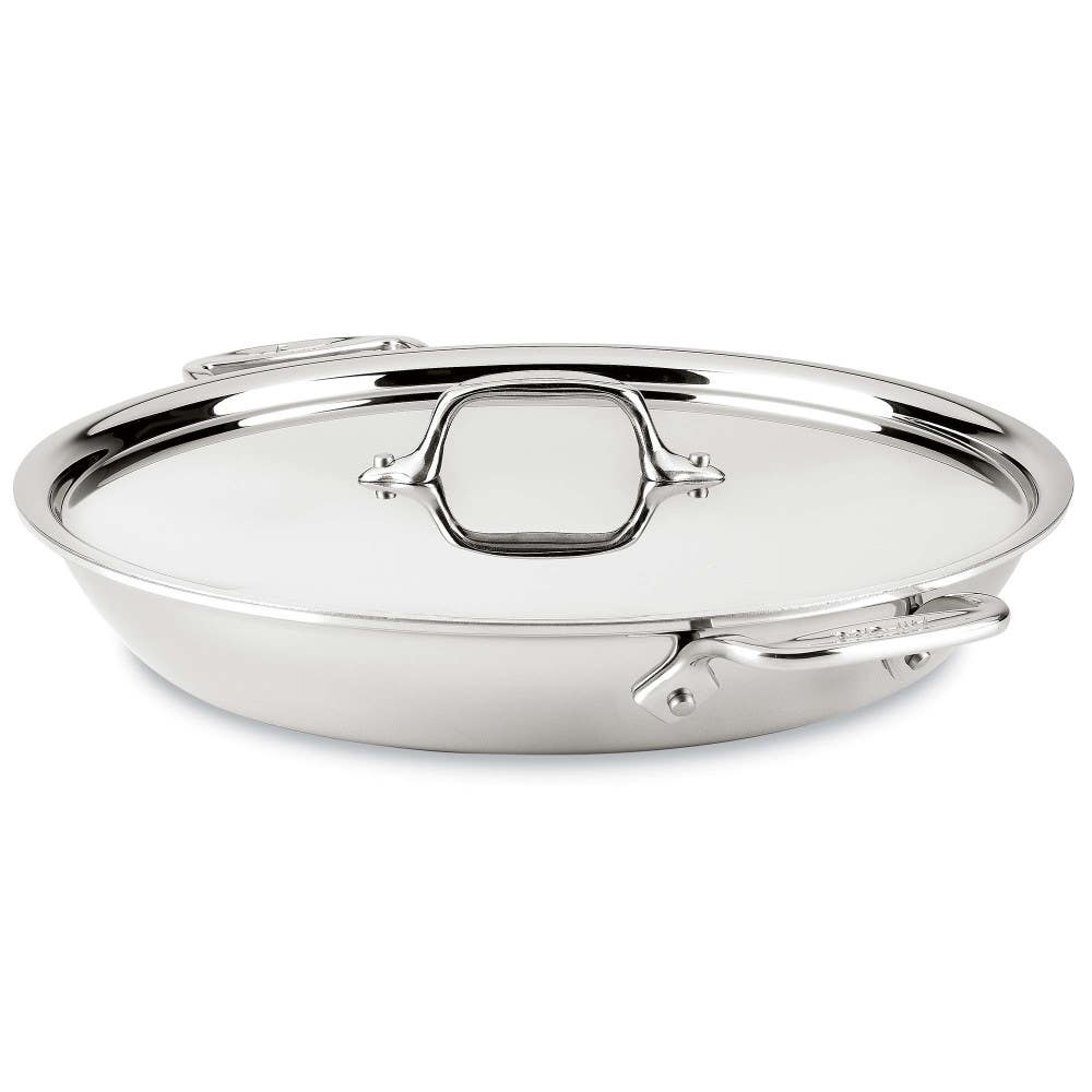 All-Clad 3-Ply Saucepan, Stainless Steel - 3 qt