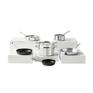 Mixed material cookware set, 10 piece