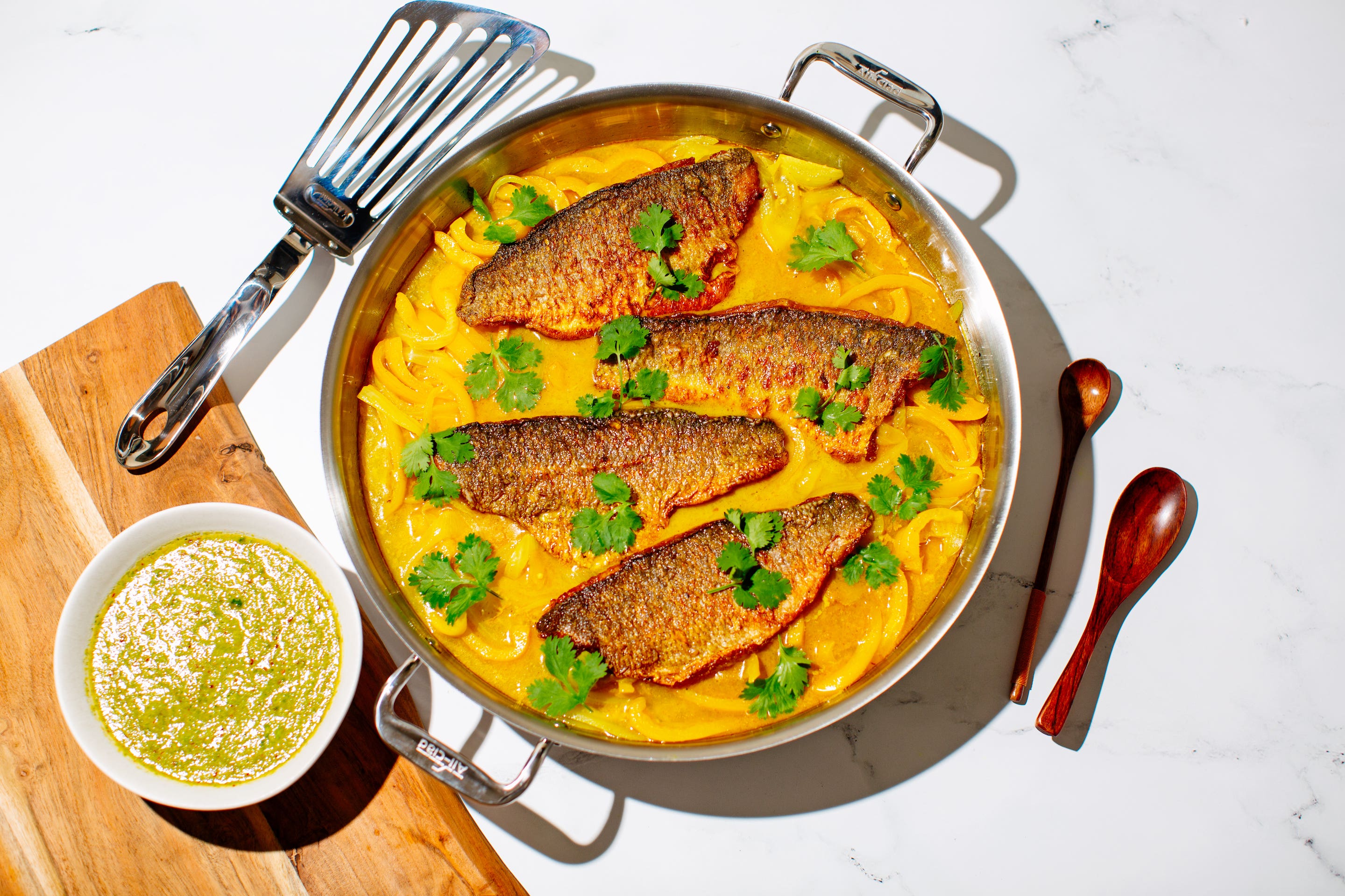 Chef Einat Admony Yemenite Fish Curry, Preserved Lemons, and Coconut