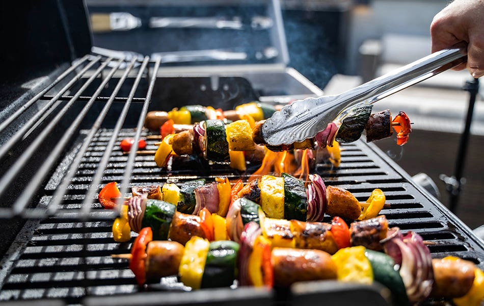 Grilled Chicken Kebabs