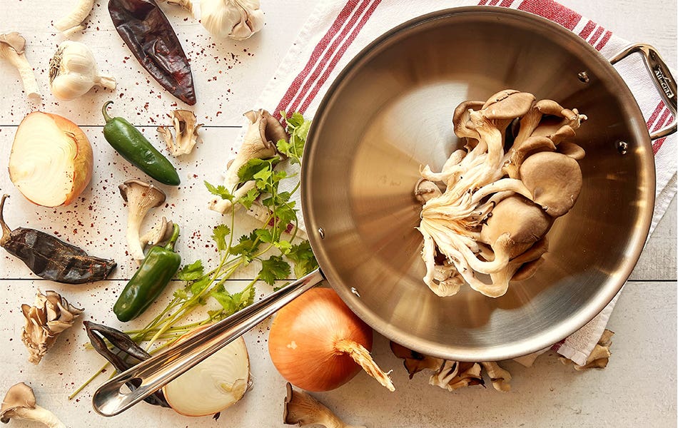 Mushroom Birria Tacos