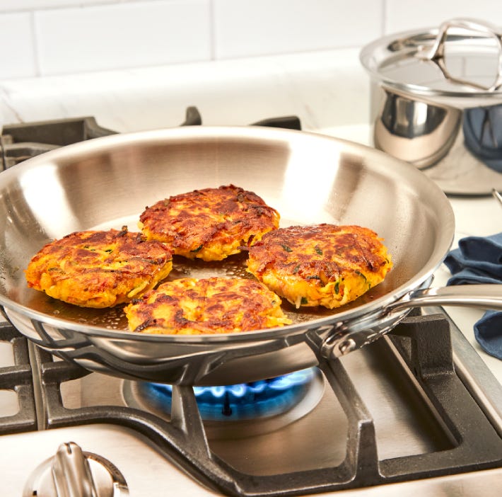 All-Clad D3 Tri-Ply Nonstick Stainless-Steel Fry Pan on Food52