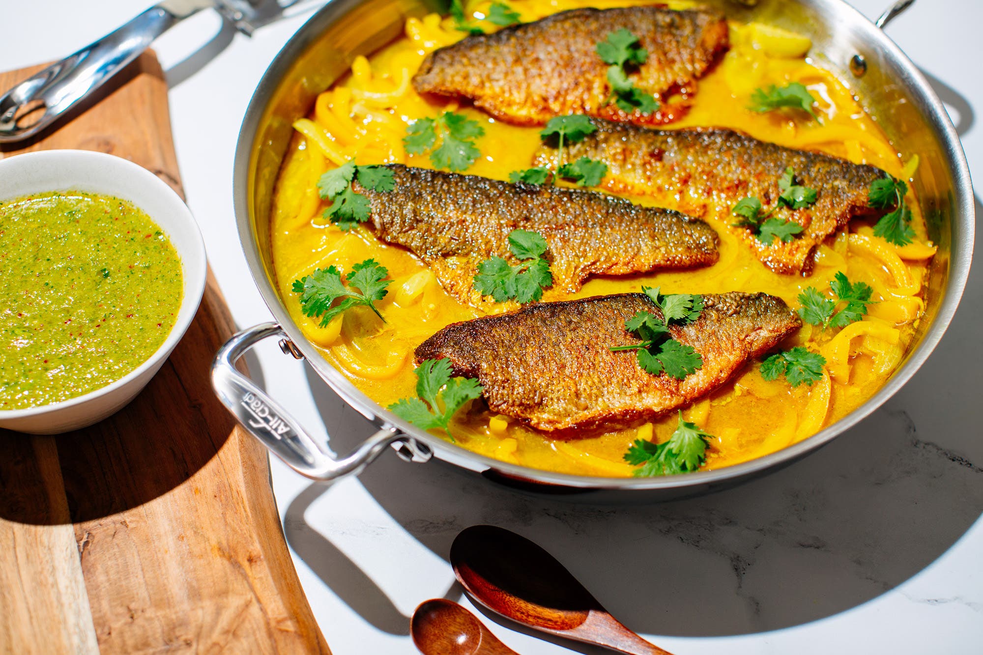 Chef Einat Admony Yemenite Fish Curry, Preserved Lemons, and Coconut