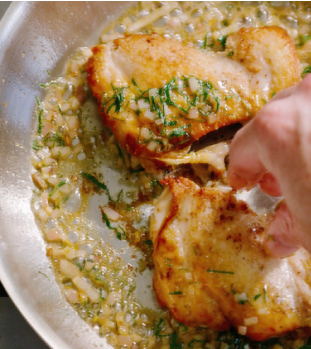 Gavin Kaysen's Pork Piccata